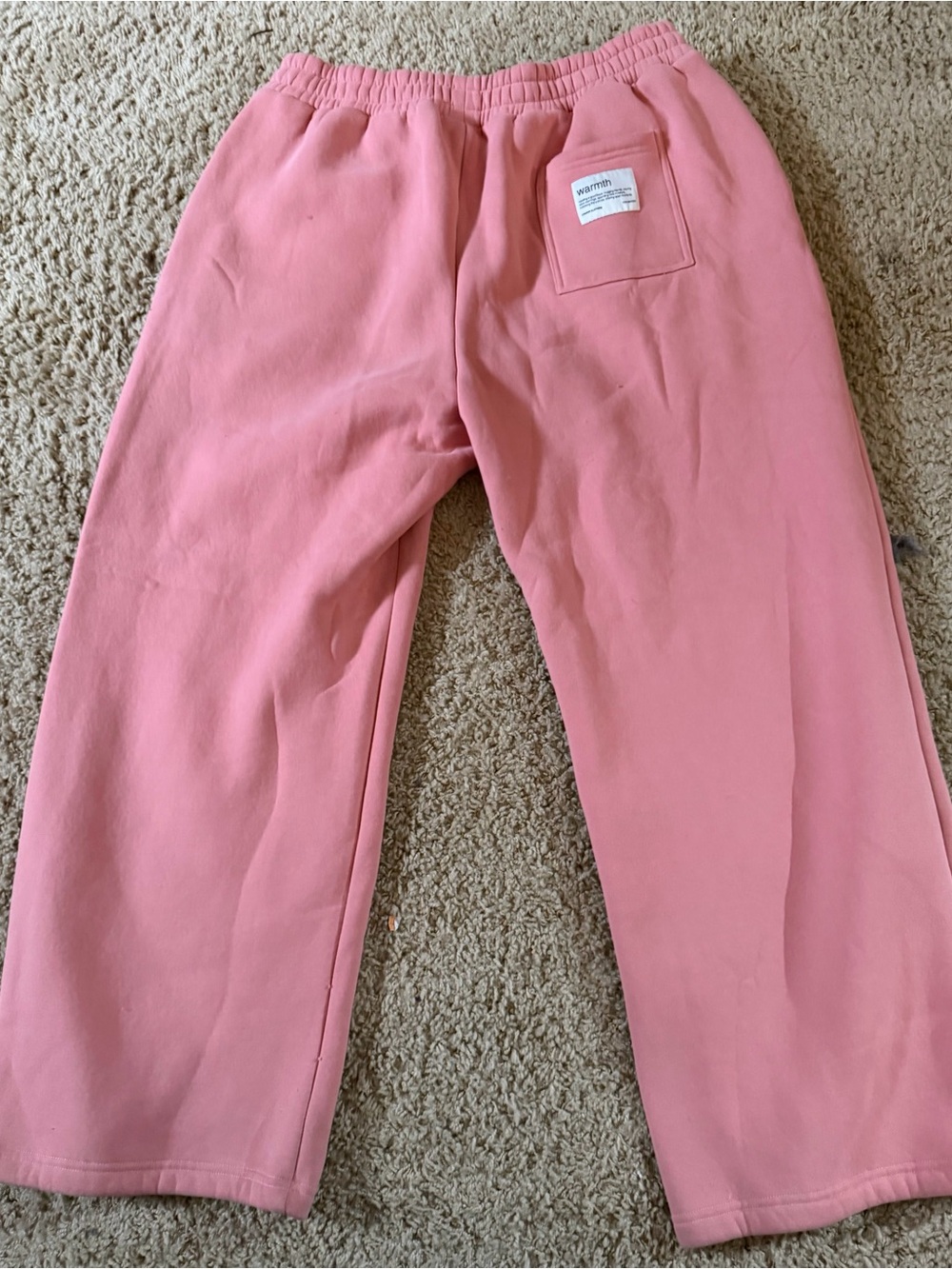 Oversized and weighted coral blush Track Pants & Hoodie You Matter COMFRT 2XL - Picture 12 of 16